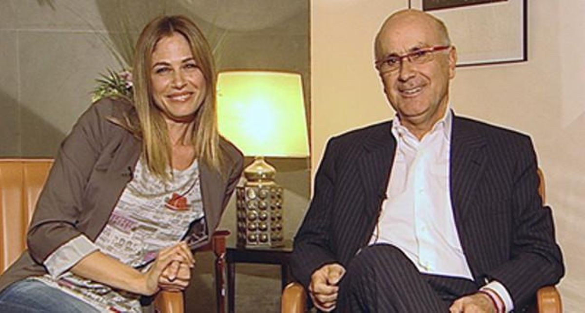 Josep Antoni Duran Lleida, a la foto al costat de Martina Klein, participarà en el segon programa d’El club del chiste VIP’, amb Antonio Molero i el Señor Barragán.