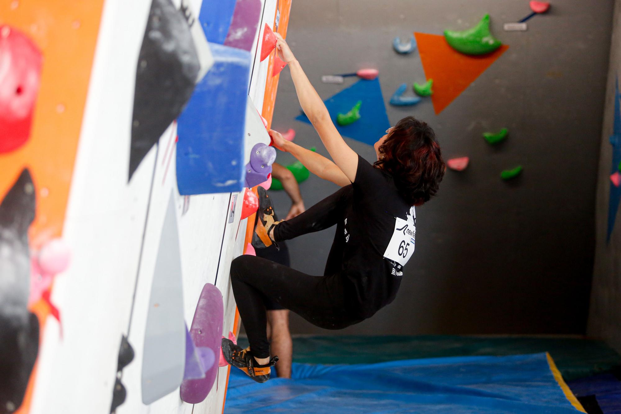 Las imágenes del Campeonato Balear de Escalada en Ibiza