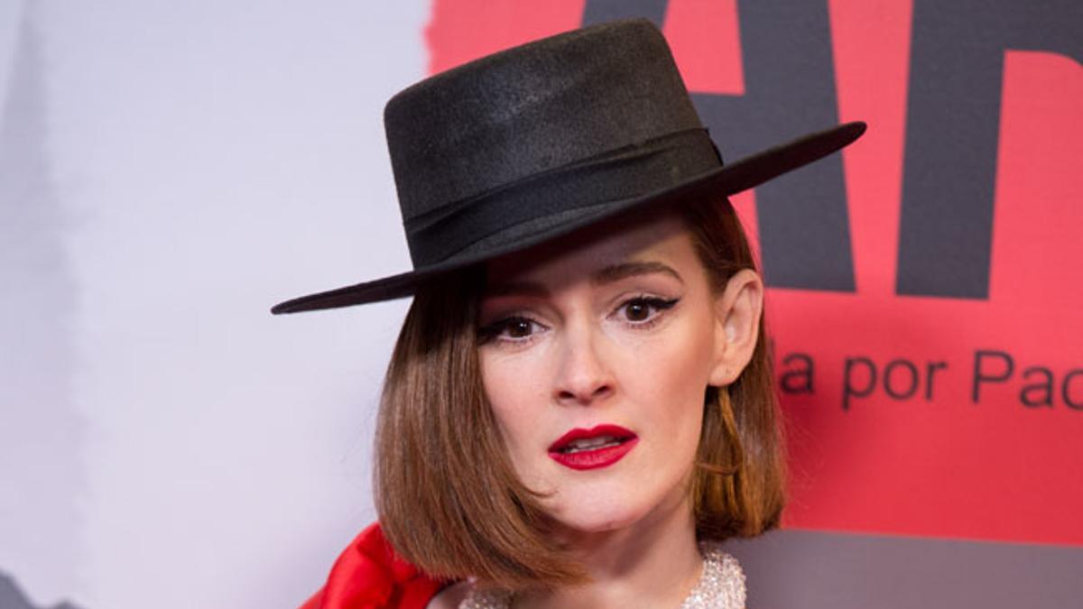 Ana Polvorosa con look flamenco en el estreno de Arde Madrid