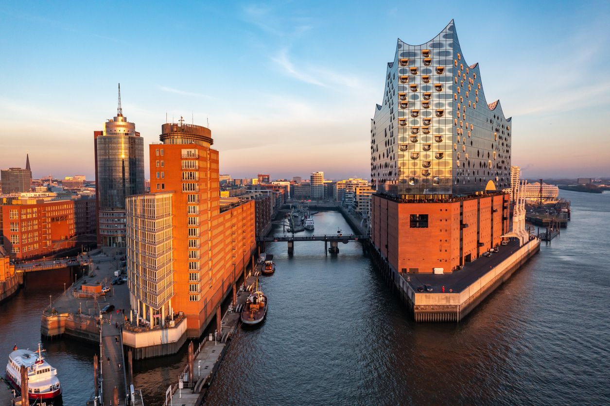 Puerto de Hamburgo.