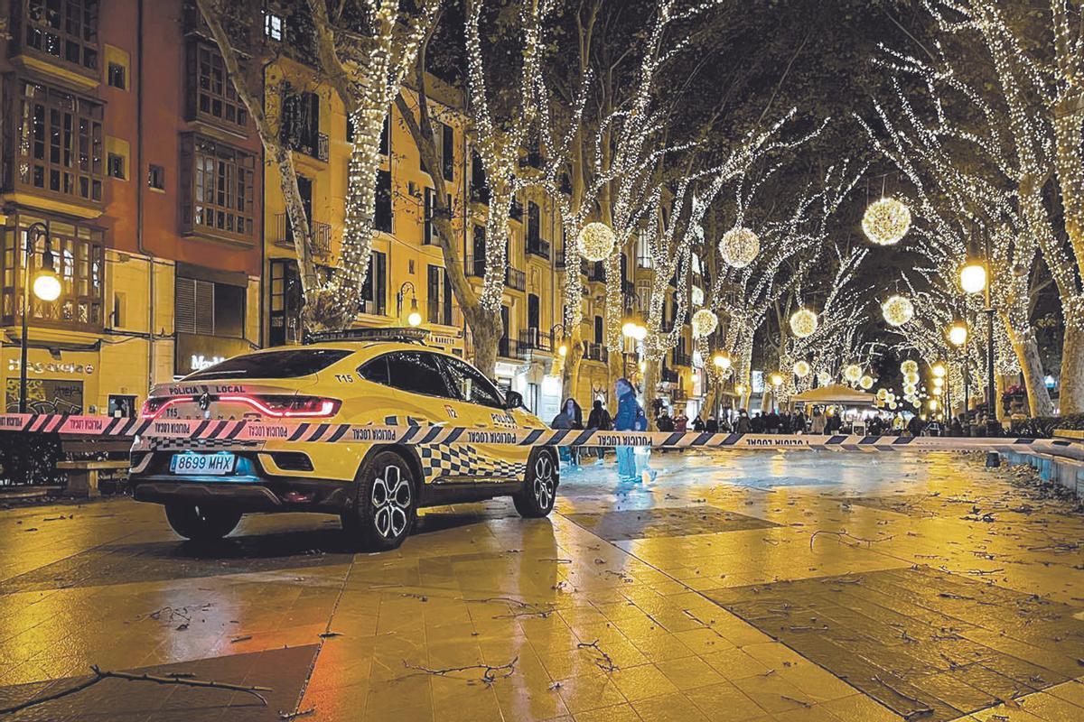 Efectos del viento en Mallorca