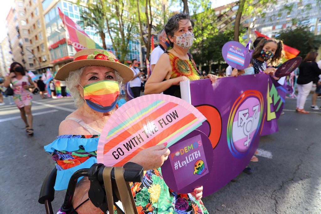 Marcha del colectivo LGTBI+ en Murcia