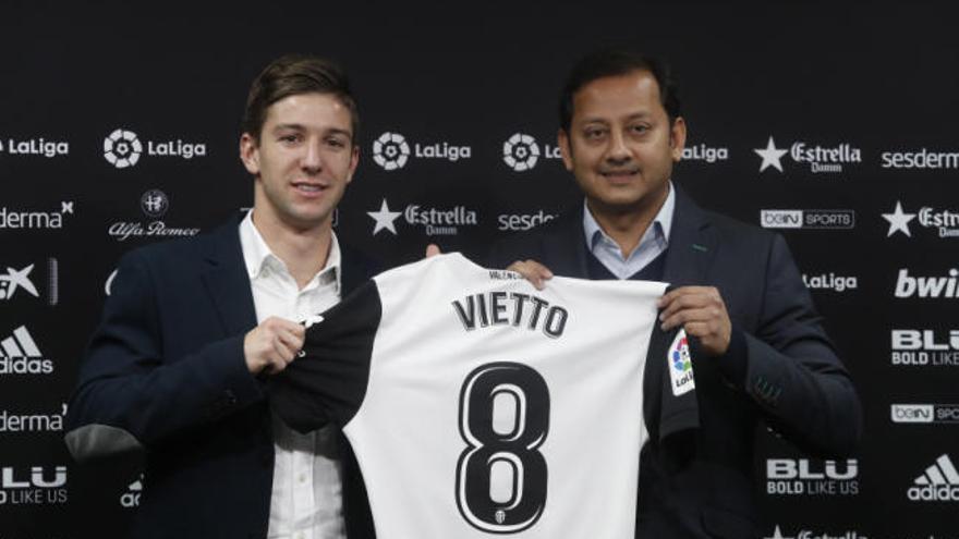 Vietto: &quot;Marcelino me preguntó y le dije que sí&quot;