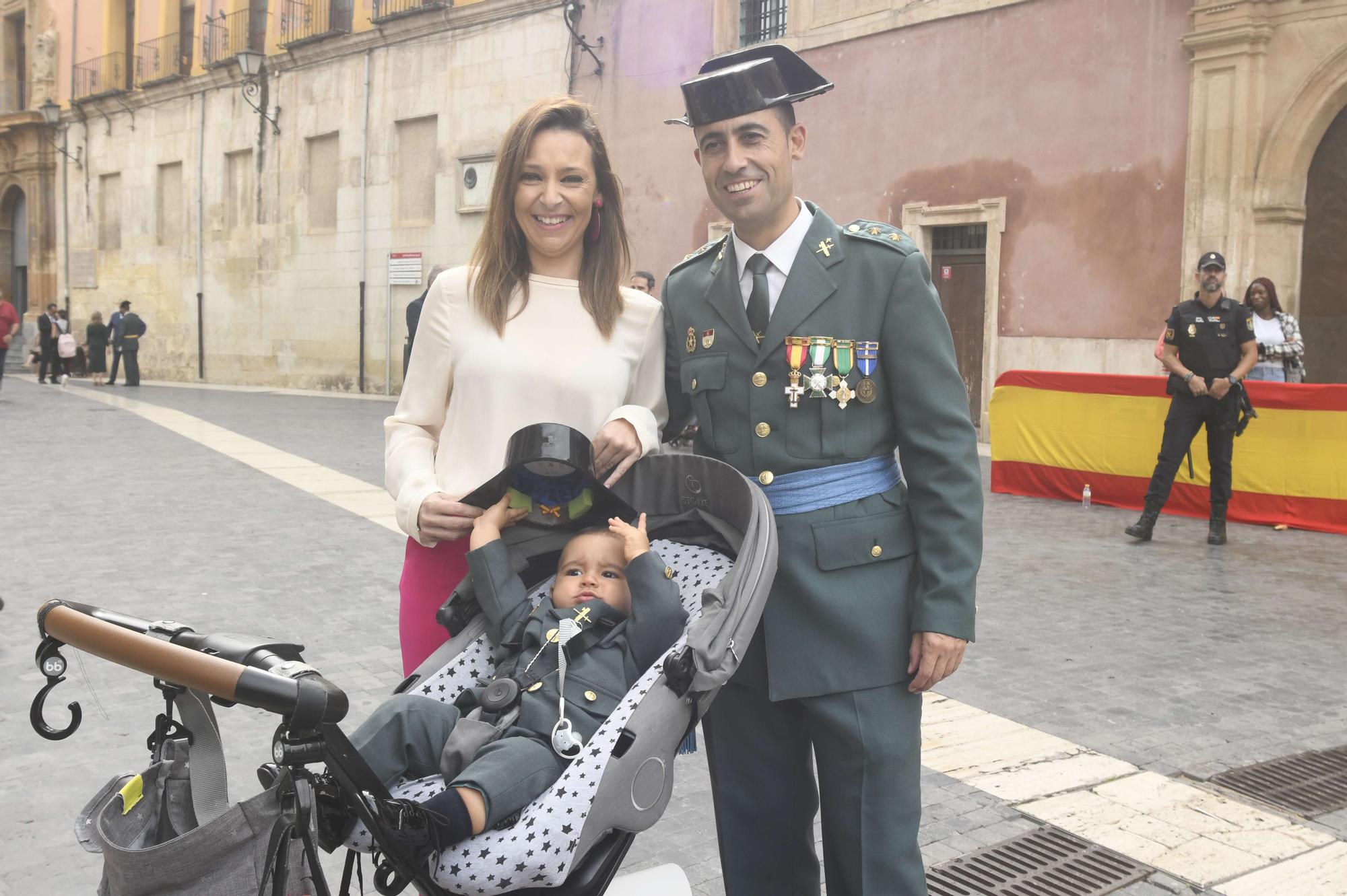 Acto institucional de la Guardia Civil en Murcia por el día de su Patrona