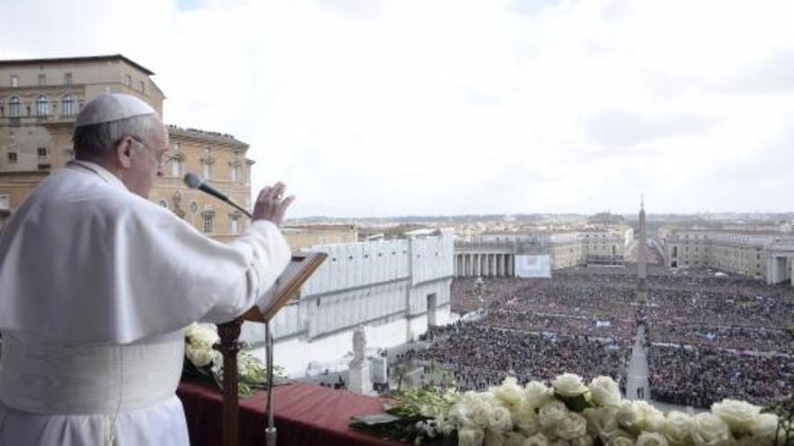 El Papa Francesc en el seu missatge &#039;Urbi et Orbi&#039;