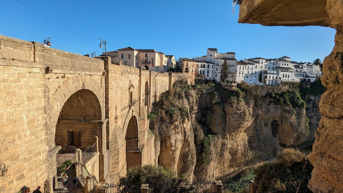 Puente Nuevo sobre el Tajo de Ronda.
