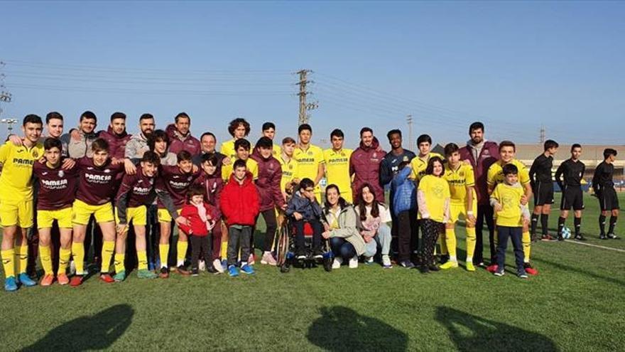 A LA CERÀMICA Creixem, el major suport de l’infantil A arriba de Vinaròs