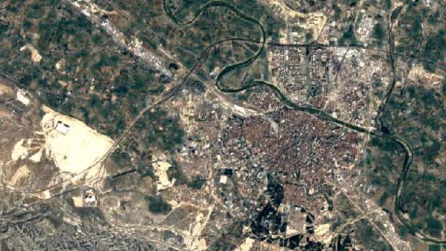 Así es la radical evolución de Zaragoza en los últimos 40 años a ojos de Google Earth Timelapse