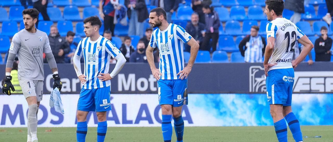 Imagen del último partido de Martiricos, saldado con derrota 0-2 con el Huesca