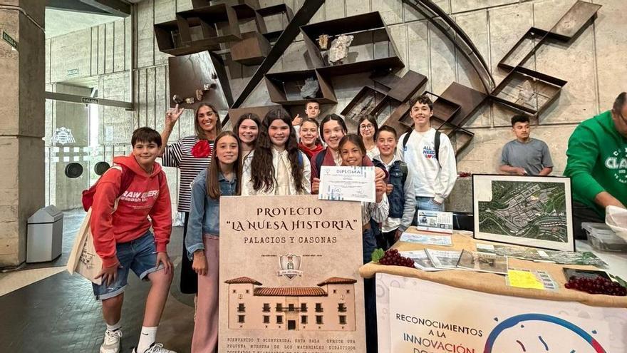 El CRA Río Cibea, finalista en los Premios RID por su proyecto sobre palacios y casonas de Cangas del Narcea