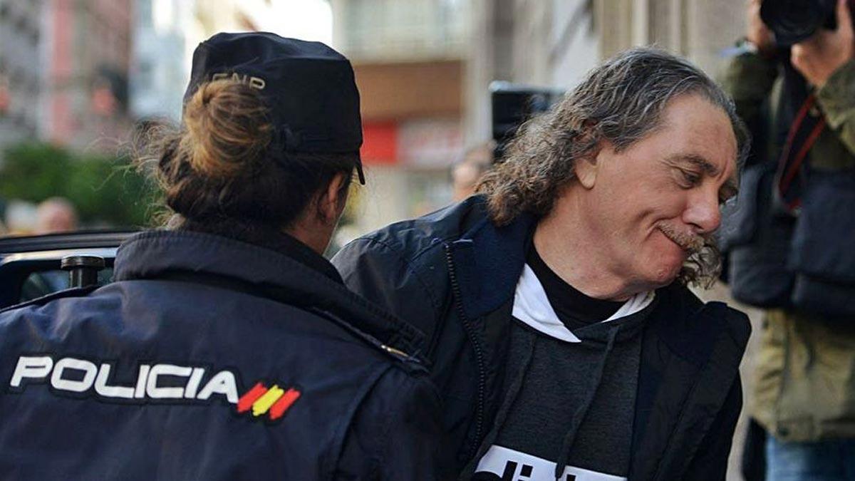Sito Miñanco llega al juicio por blanqueo en la Audiencia de Pontevedra en 2019.
