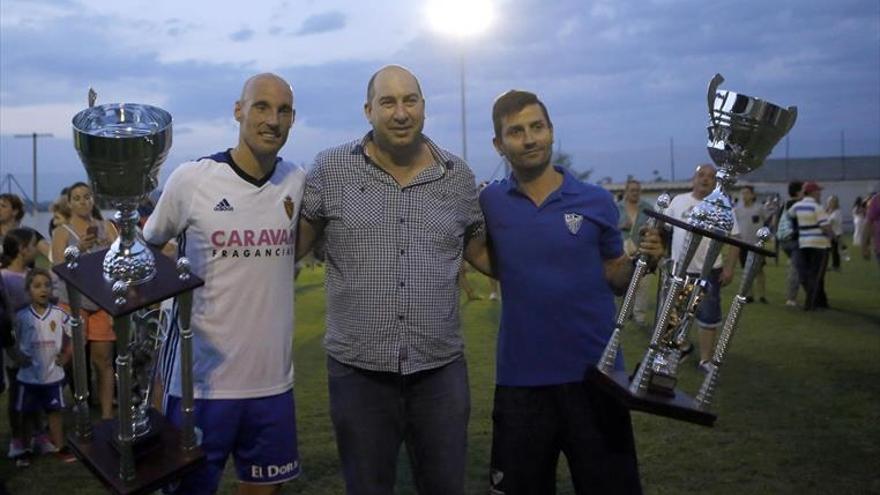 Fiesta y fútbol en una jornada de zaragocismo en Calamocha
