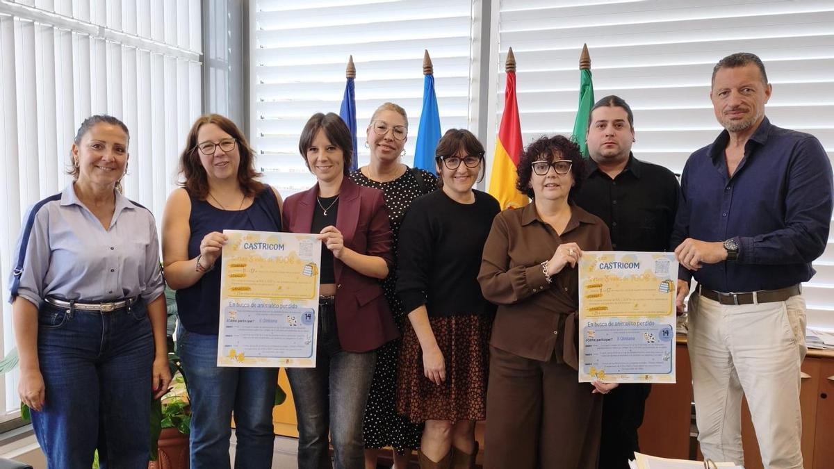 Presentación de la nueva campaña de promoción del comercio local de Castrillón.