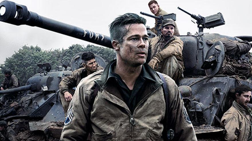 Brad Pitt, a golpes con sus compañeros de reparto en &#039;Fury&#039;