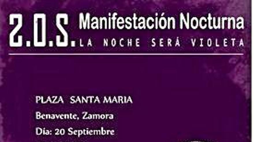 Cartel anunciador.