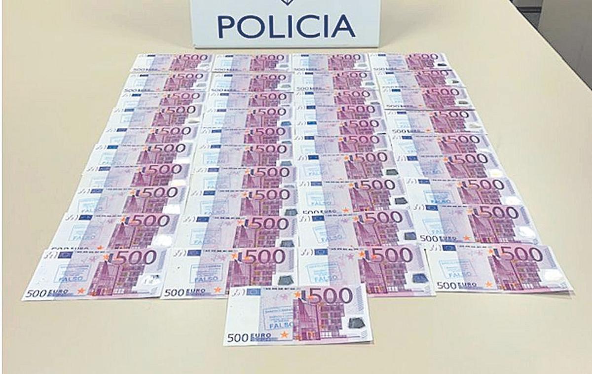 Los billetes falsos de 500 euros