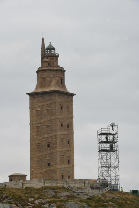 Se conmemoran los diez años de la declaración de la Torre de Hércules como Patrimonio Universal.