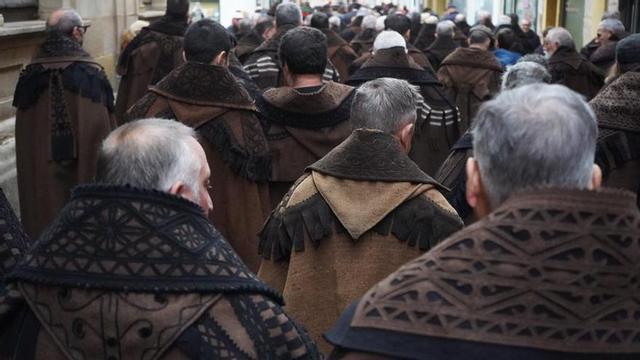 Un momento del acto de exaltación de la capa alistana en Zamora.