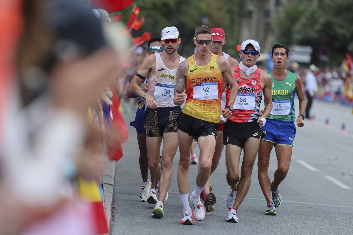 Maratón mixto de marcha
