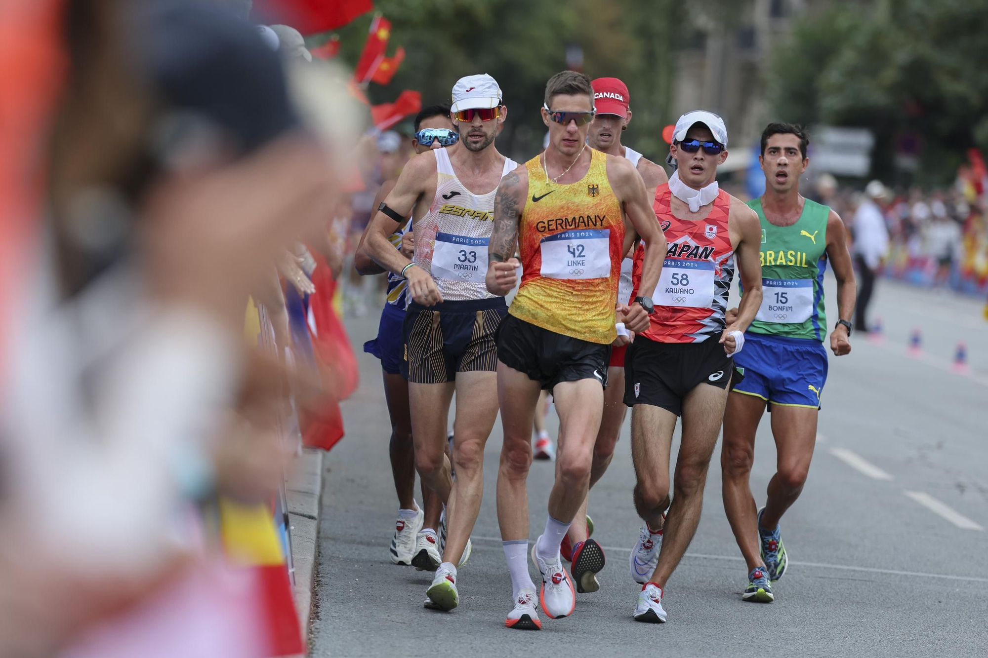 Maratón mixto de marcha