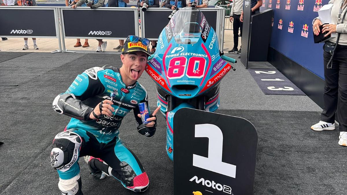 David Alonso, 'poleman' en el GP de Estados Unidos