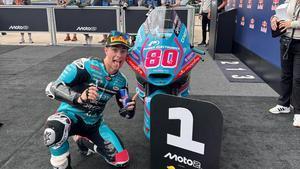 David Alonso, poleman en el GP de Estados Unidos