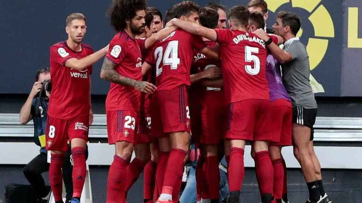 Con 5 puntos en 4 jornadas, el Osasuna está ubicado en la mitad de la tabla