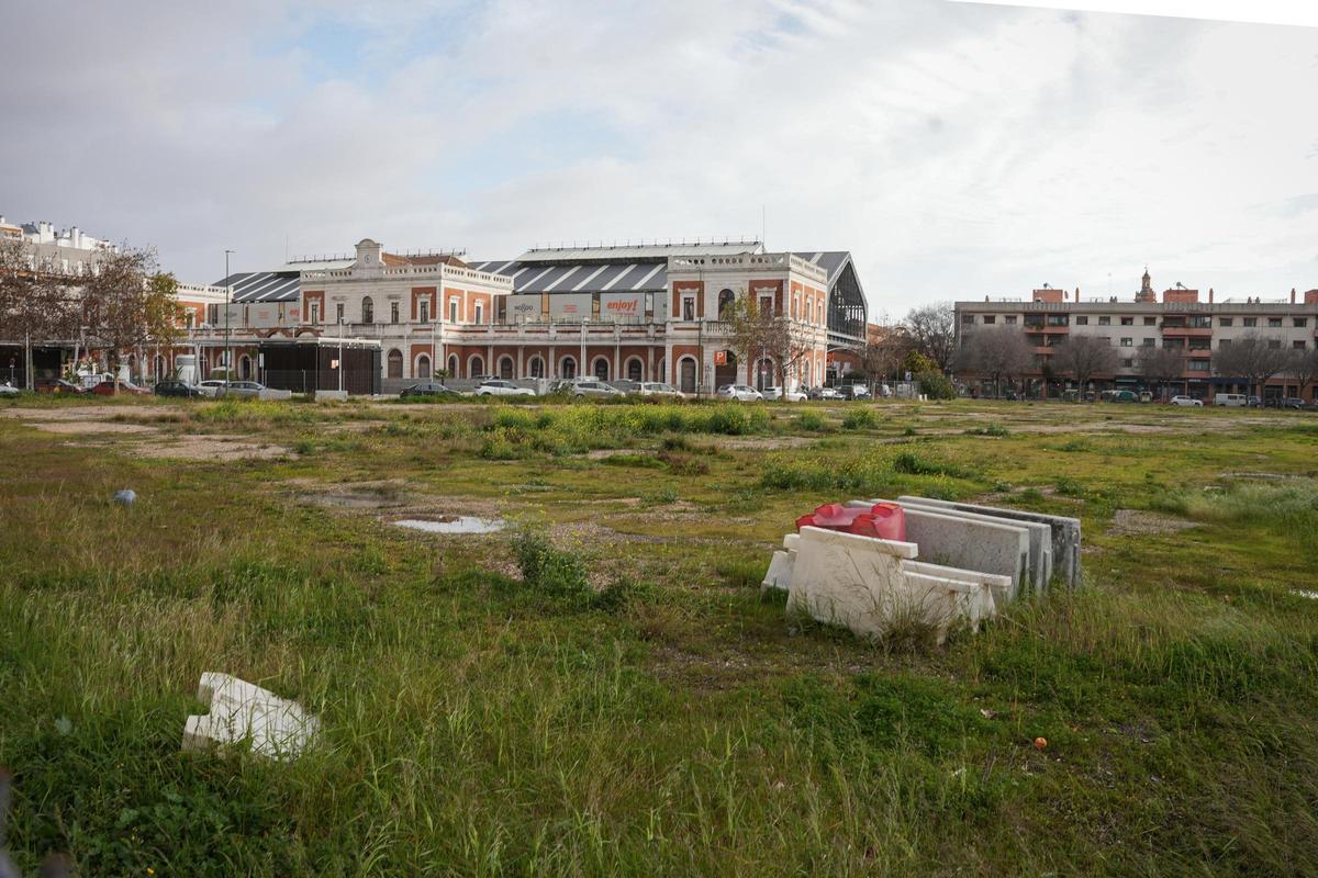 Imagen del solar de San Bernardo donde están previstas más de 200 viviendas.