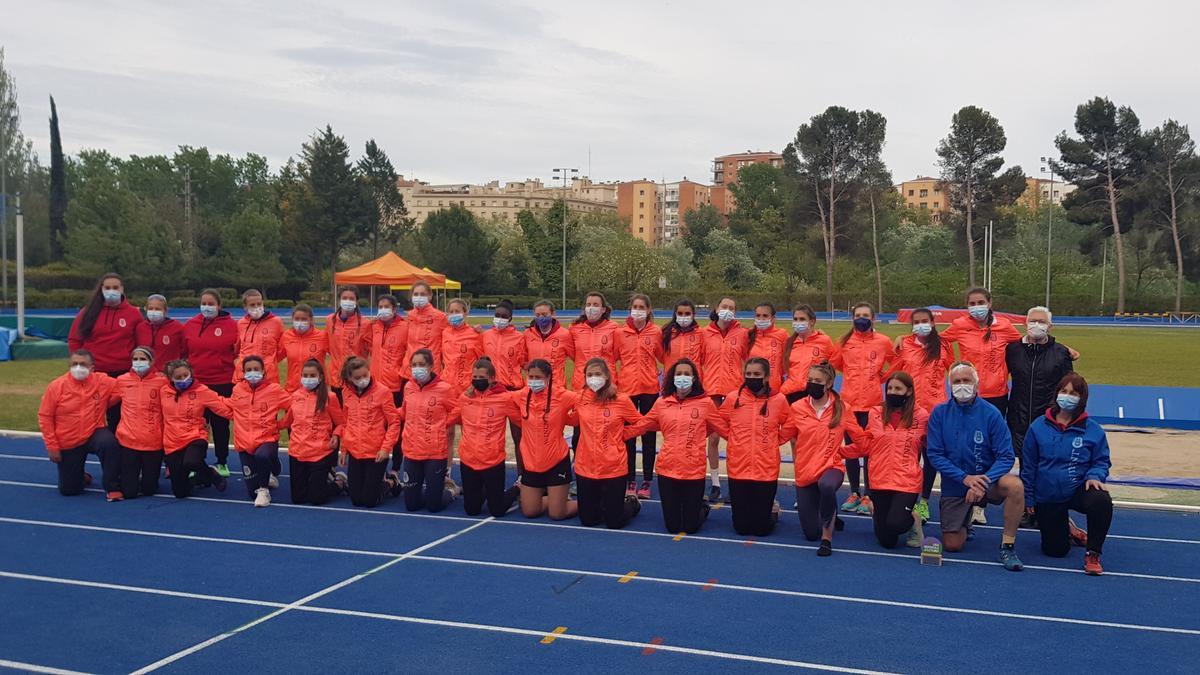 Equip femení de l&#039;Avinent Manresa