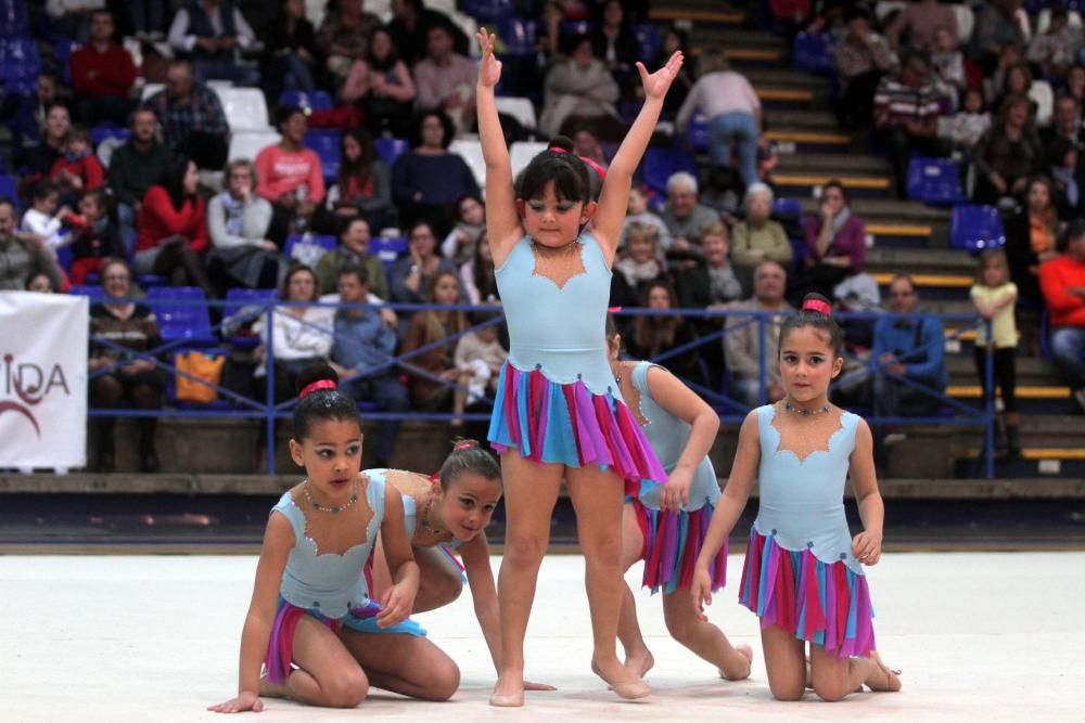 Cartagena celebra la primera jornada de la competición escolar de gimnasia rítmica con más de 1.000 participantes