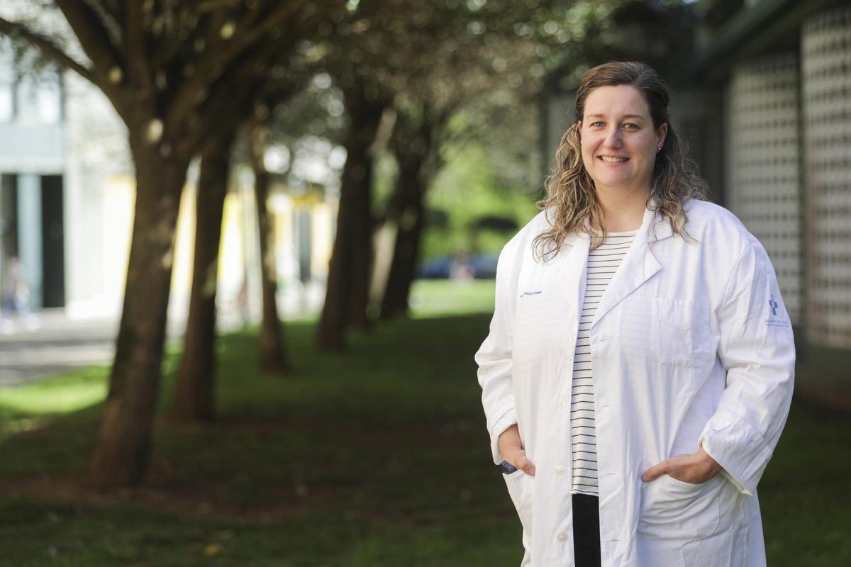 Laura López, médica de Atención Primaria en Castrillón.