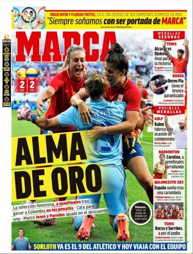 Las portadas de los periódicos deportivos de hoy, domingo 4 de agosto