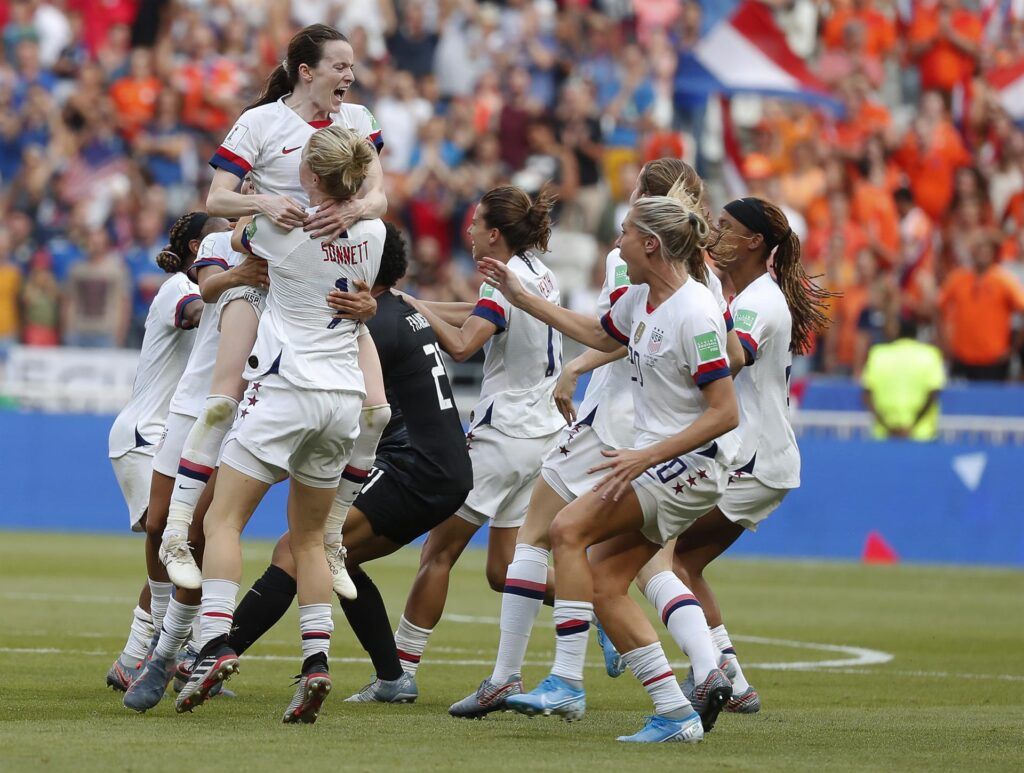 Fotografía de archivo de la selección femenina de fútbol de Estados Unidos | EFE