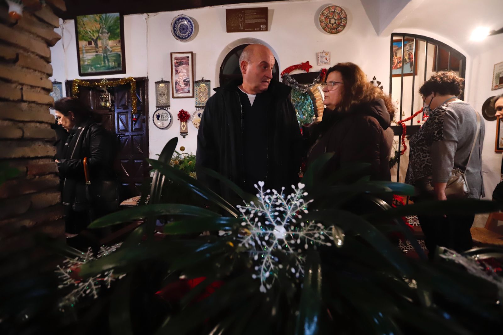 Los patios abren por Navidad pese a la lluvia