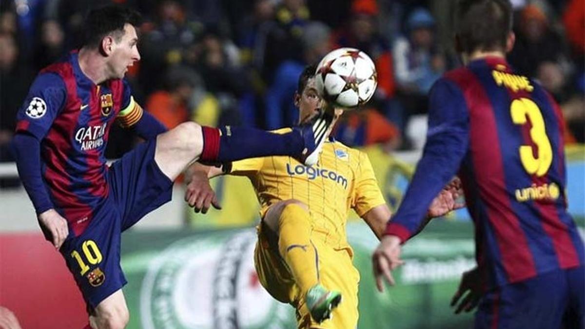 El Barça siempre estuvo por encima del APOEL