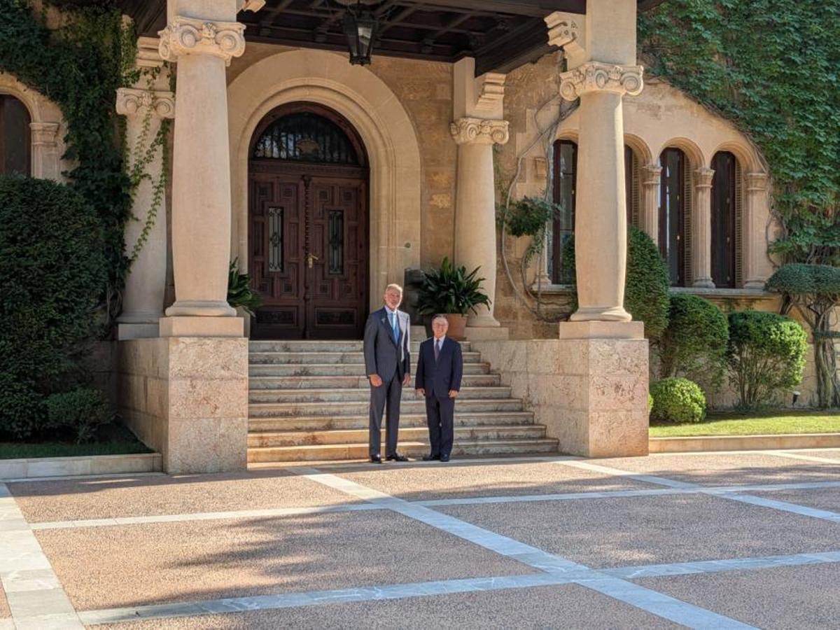 El Rey recibe en audiencia a Juan Jesús Vivas Lara, presidente de la Ciudad Autónoma de Ceuta El Rey recibe en audiencia a Juan Jesús Vivas Lara, presidente de la Ciudad Autónoma de Ceuta
