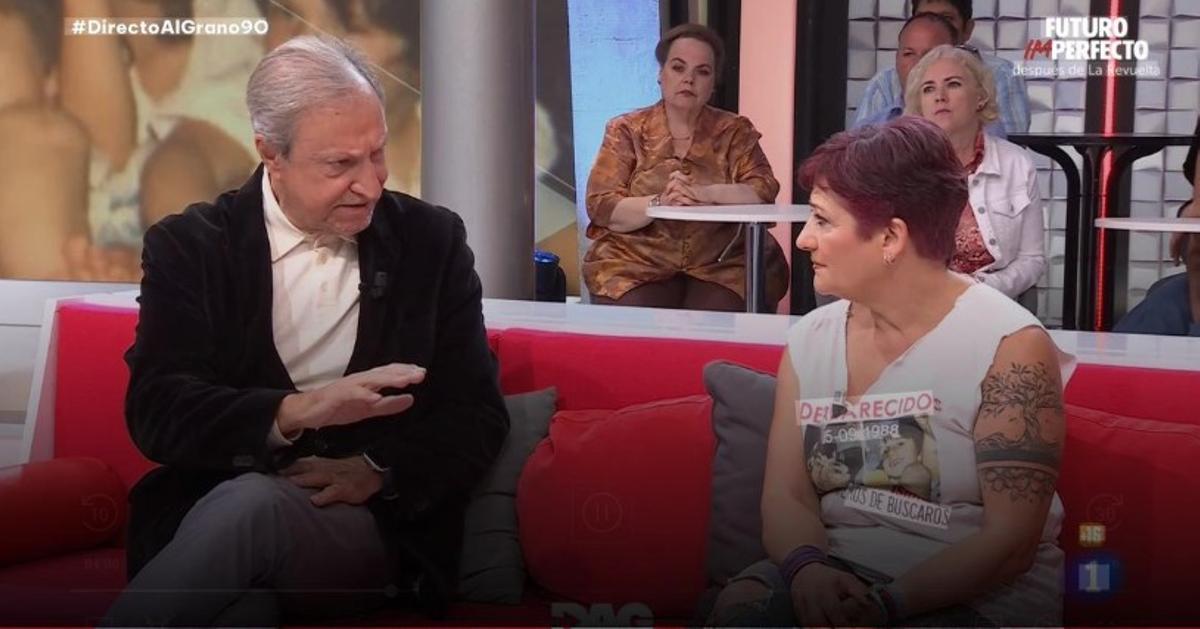 Mari Carme Òrrit entrevistada per Paco Lobatón