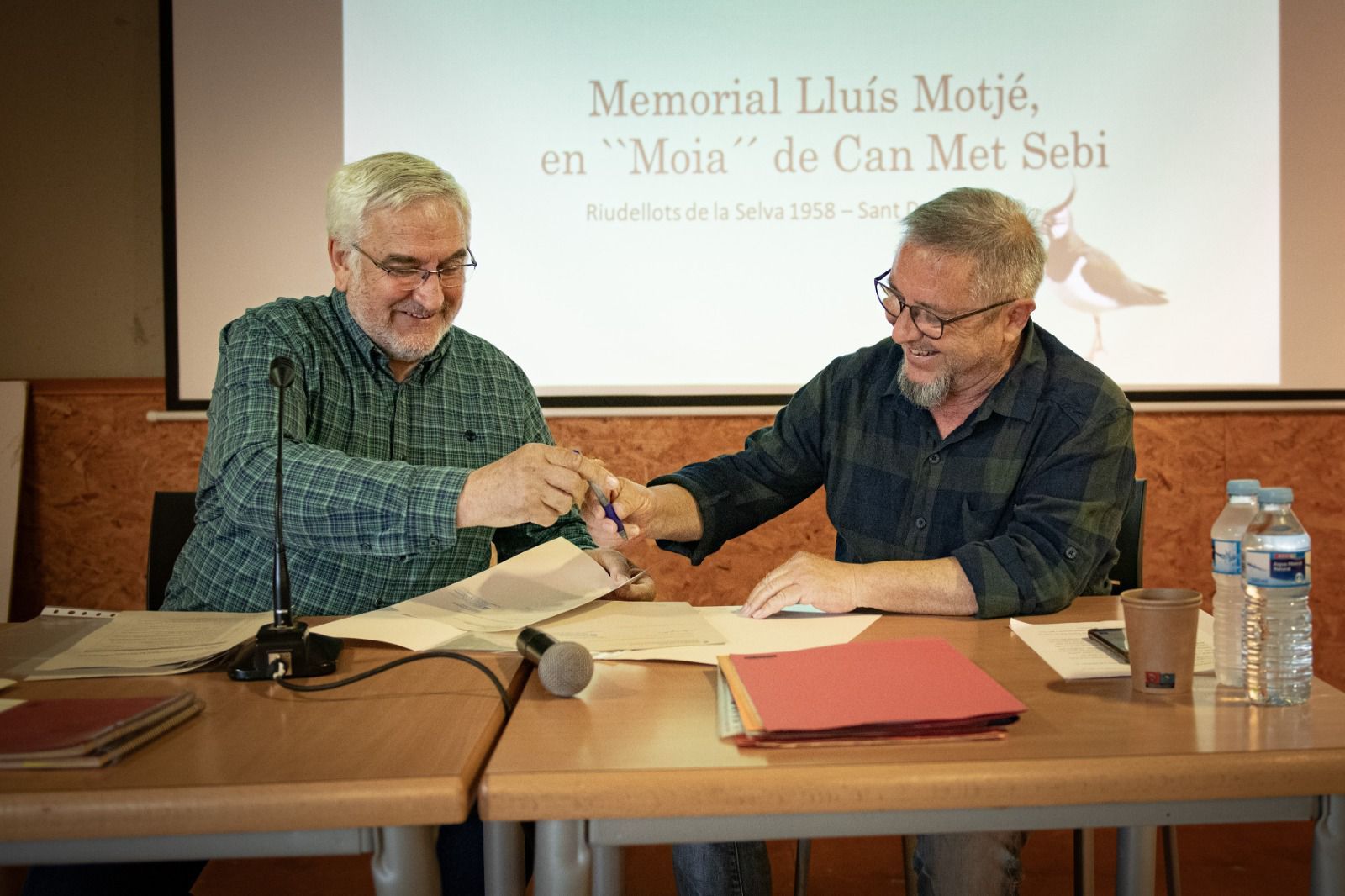 Homenatge al naturalista i ornitòleg Lluís Motjé