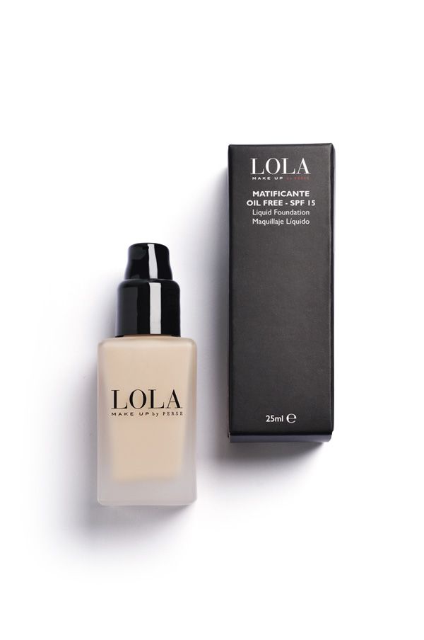 Maquillaje líquido matificante SPF15, de Lola Make Up