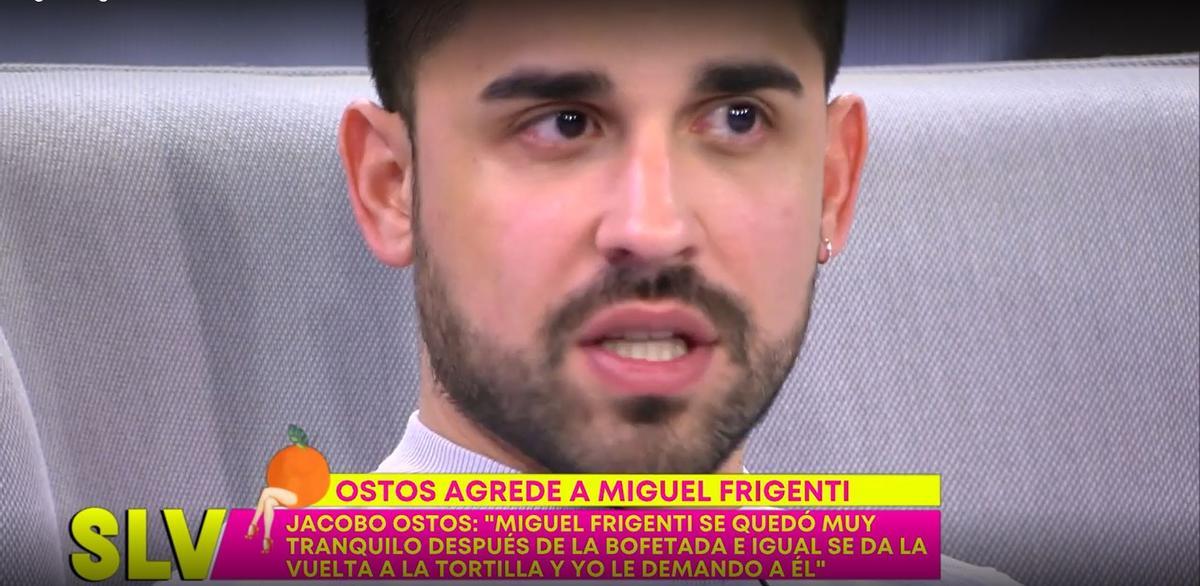 Miguel Frigenti relata en 'Sálvame' la agresión que sufrió por parte de Jacobo Ostos