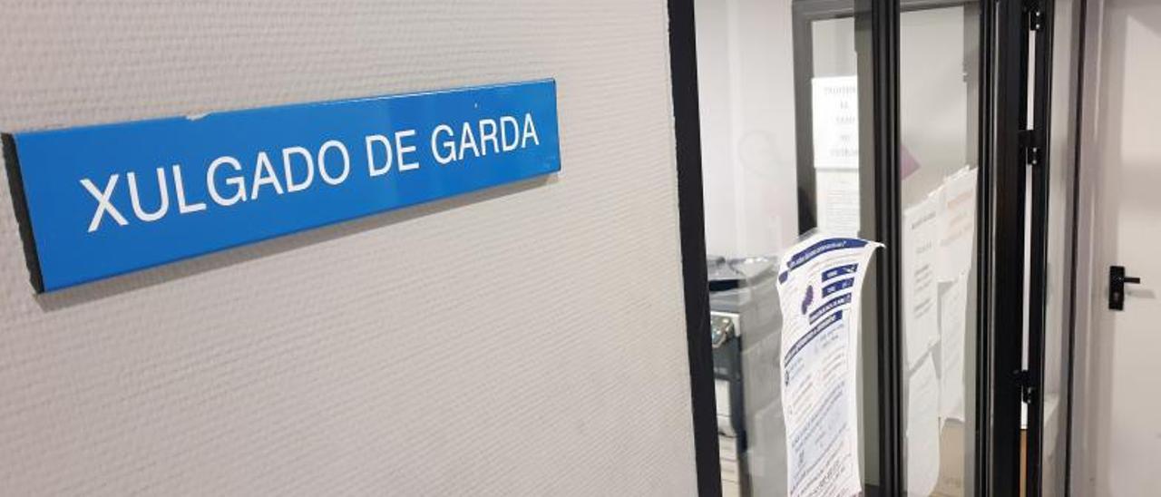 Instalaciones del juzgado de guardia de Vigo.   // MARTA G. BREA