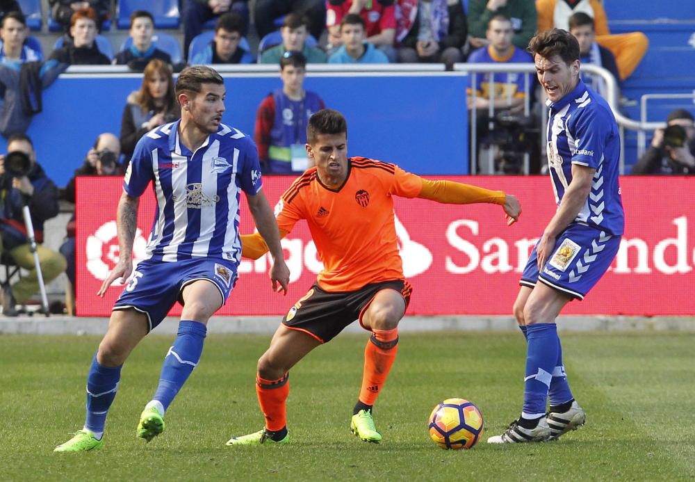 Alavés - Valencia, en imágenes