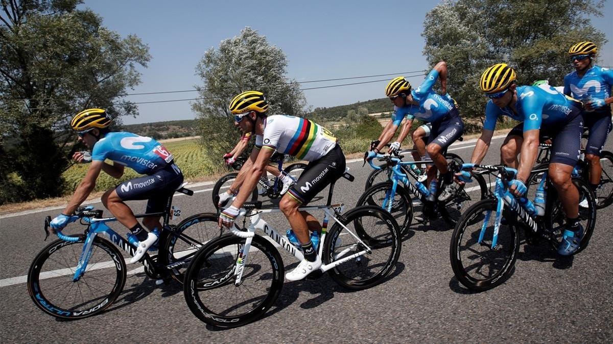 segea49185152 nimes  france   23 07 2019   spain s alejandro valverde  c  190728160950