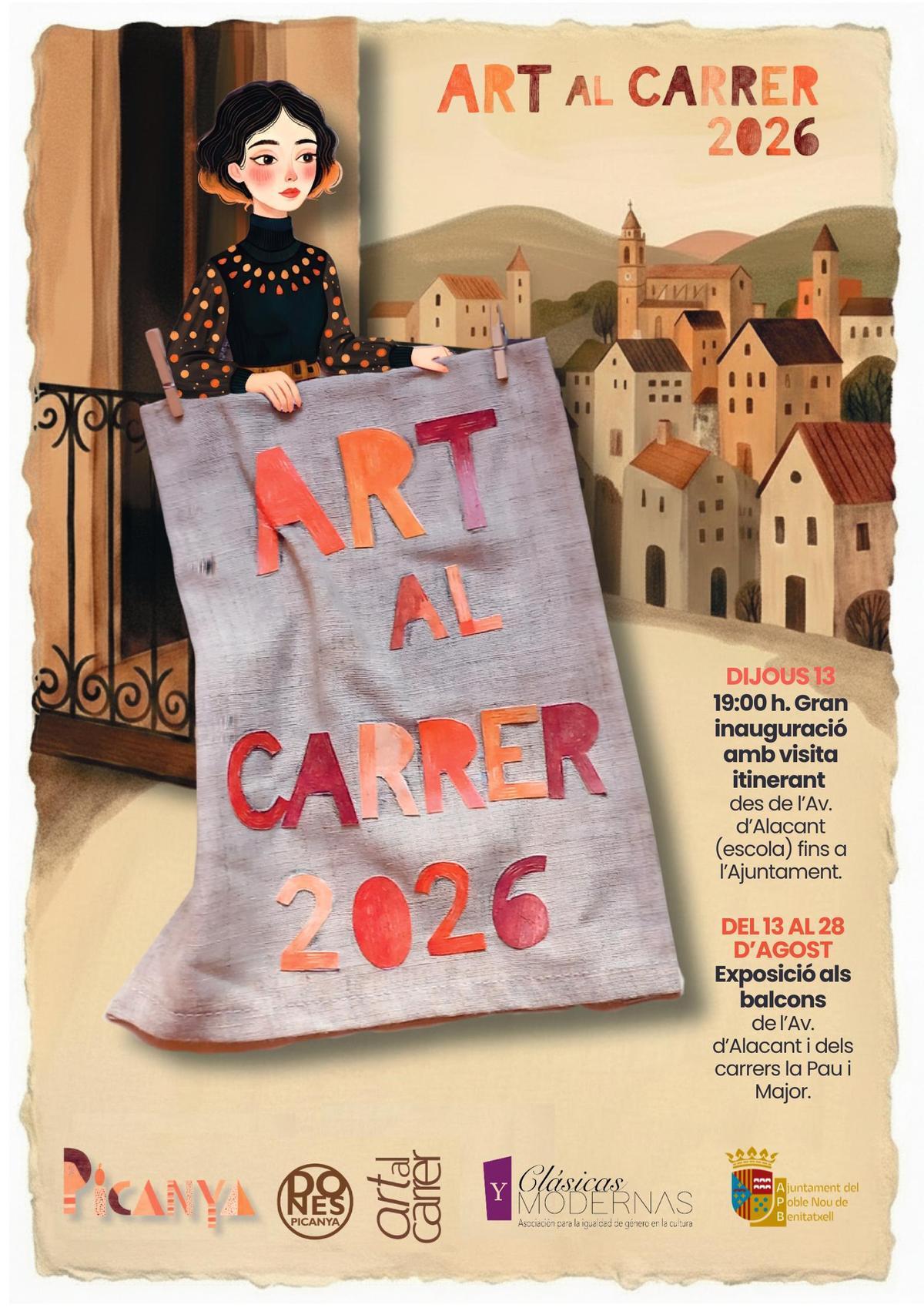 El cartel de "Art al carrer"