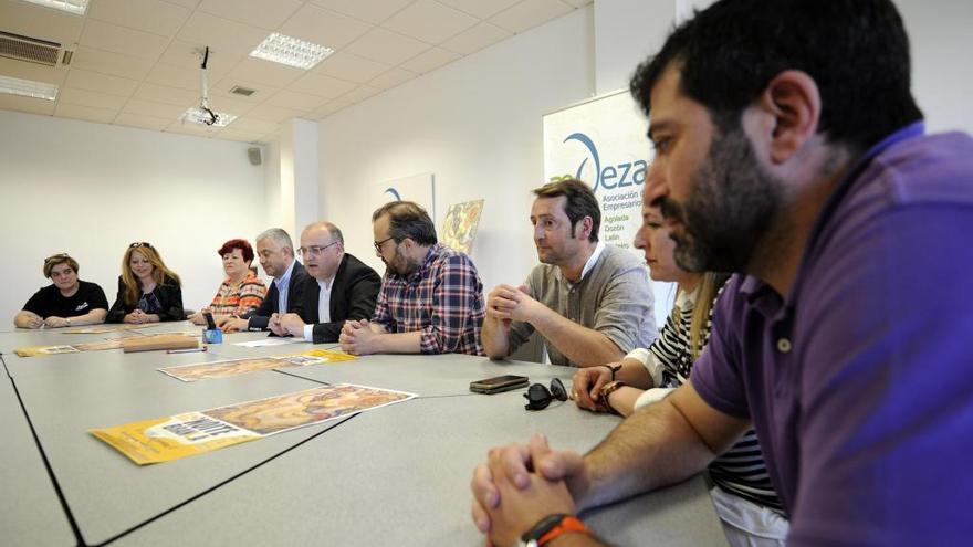 Presentación de la campaña en la sede de la patronal dezana.