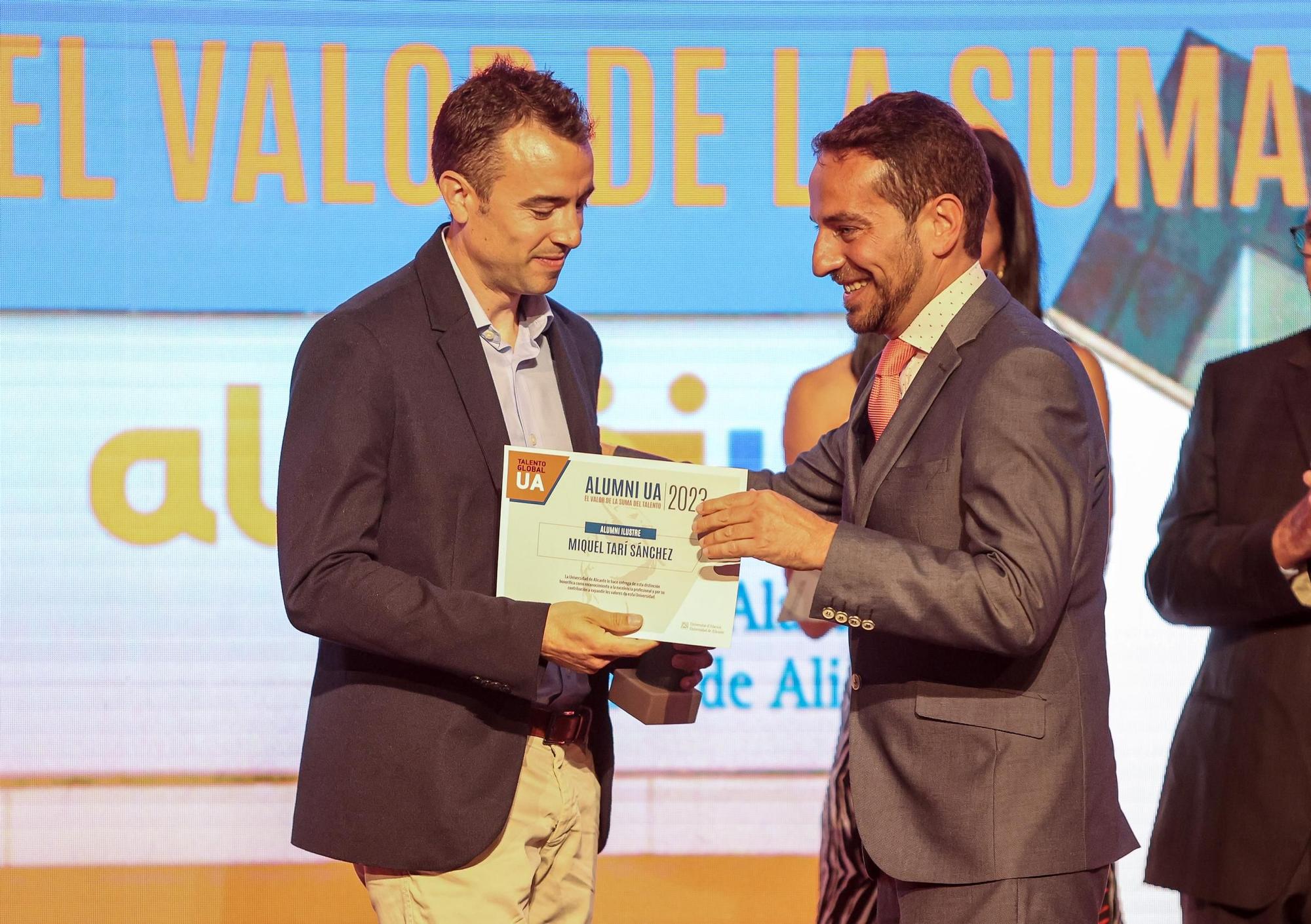 Gala de talento global de la Universidad de Alicante