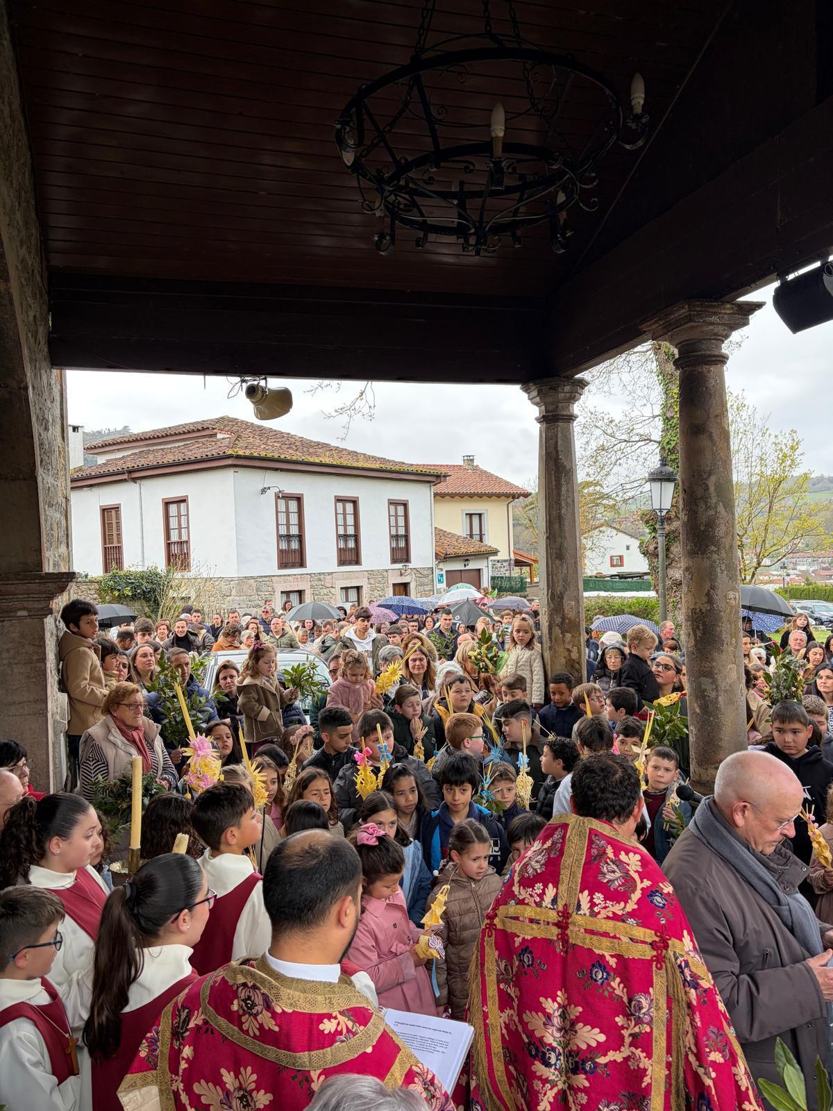 Domingo de Ramos: bendiciones en toda la comarca