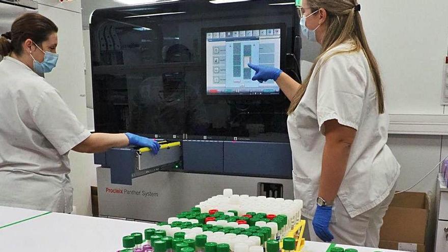 Laboratori d&#039;anàlisi de les proves PCR a Girona