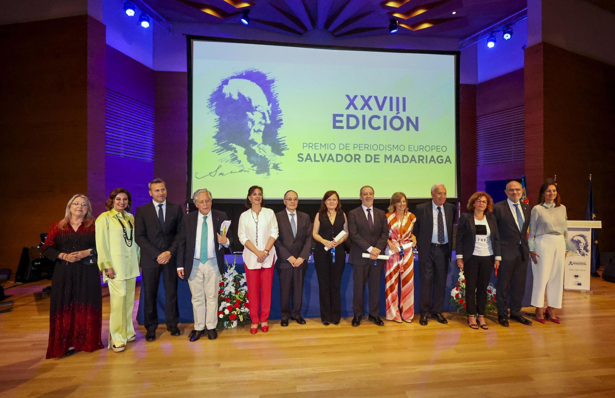 XXVIII Premio de Periodismo Europeo &quot;Salvador de Madariaga&quot;