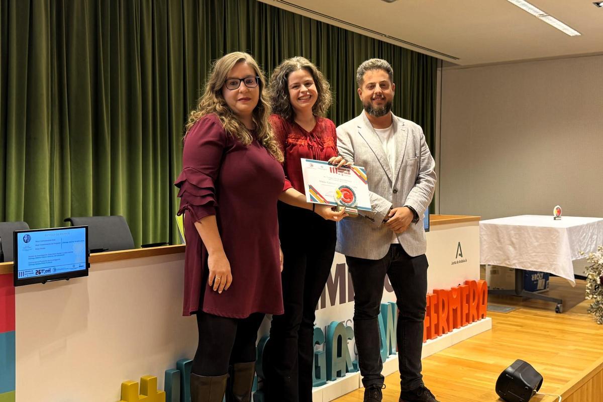 Nuria Luque, premio a la Mejor Comunicación de Posgrado.